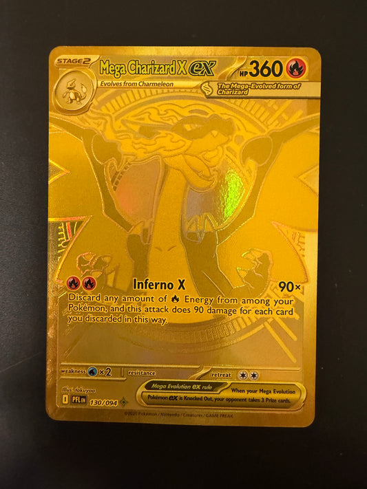 PHANTASMAL FLAMES MEGA CHARIZARD X EX 130/094 PK1376