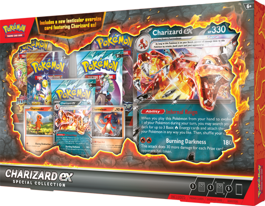 CHARIZARD EX SPECIAL COLLECTION BOX