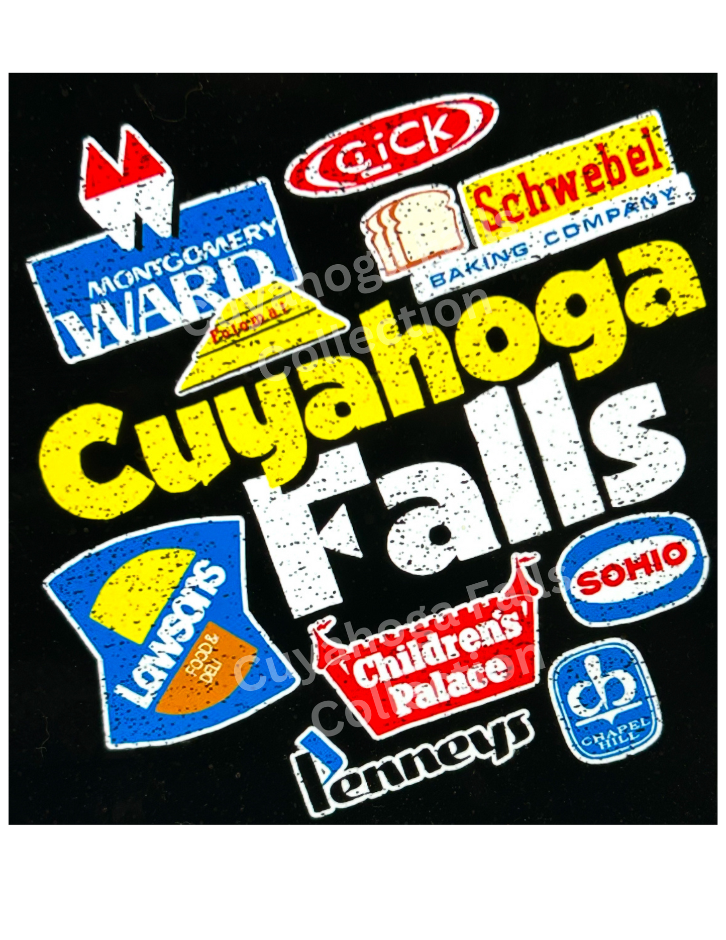 CUYAHOGA FALLS BUSINESS CREWNECK SWEATSHIRT
