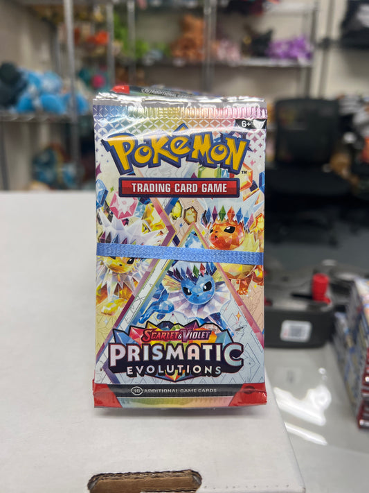 PRISMATIC EVOLUTIONS (10 CT) BOOSTER PACK BUNDLE. LIMIT 2