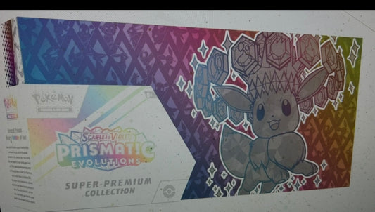 PRISMATIC EVOLUTIONS SUPER PREMIUM COLLECTION.   RELEASE 5/16