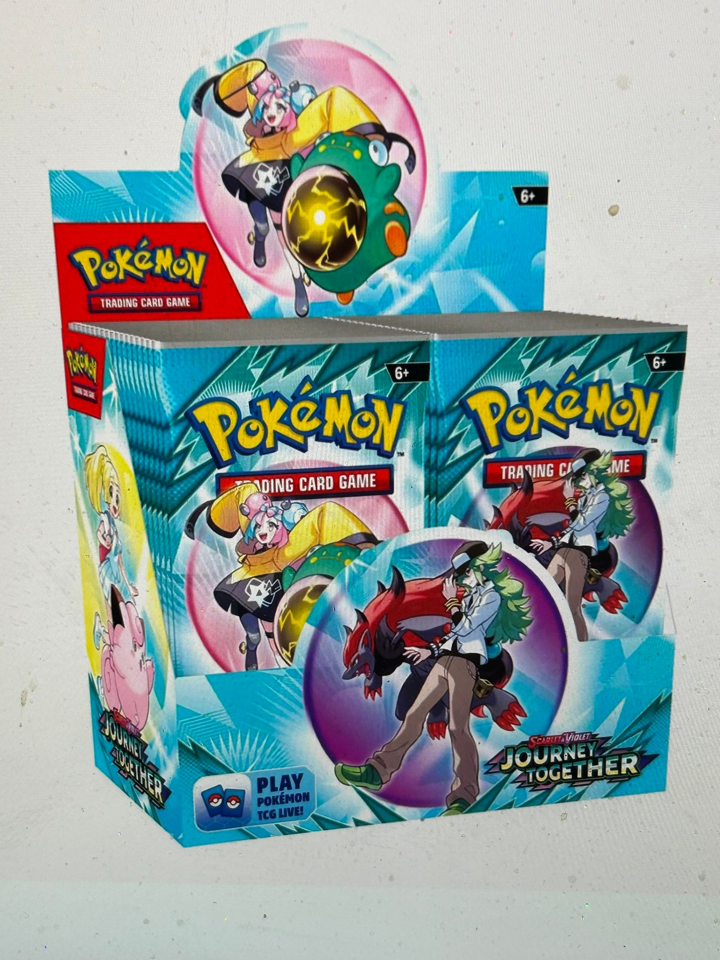 POKEMON JOURNEY TOGETHER SEALED BOOSTER BOX.   (LIMIT 2) HOT