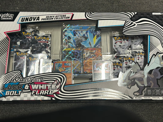 HEAVY HITTERS BLACK BOLT/WHITE FLARE UNOVA COLLECTION