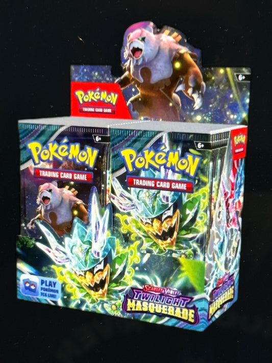 TWILIGHT MASQUERADE SEALED BOOSTER BOX CASE (6 BOXES).  5/24