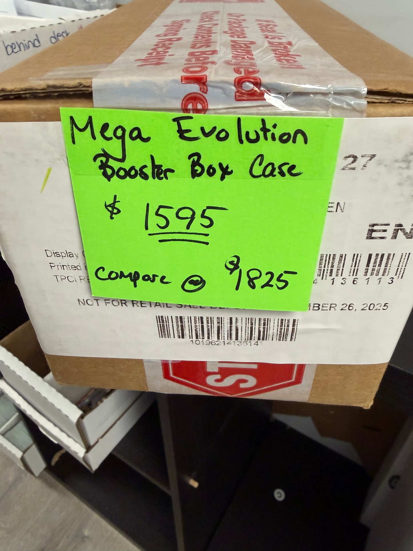 MEGA EVOLUTION ENHANCED BOOSTER BOX SEALED CASE 6 BOXES **DAILY DEAL**