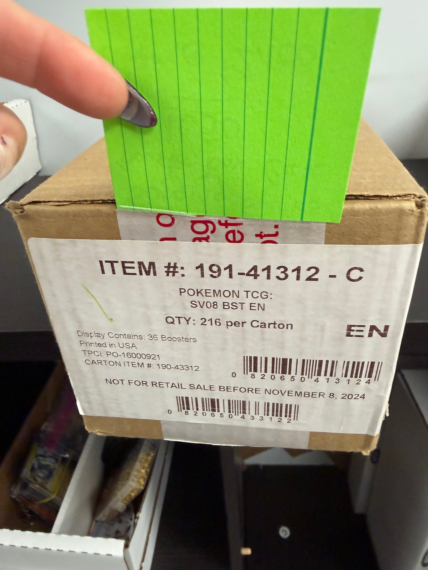 SURGING SPARKS BOOSTER BOX SEALED CASE 6 BOXES **DAILY DEAL**