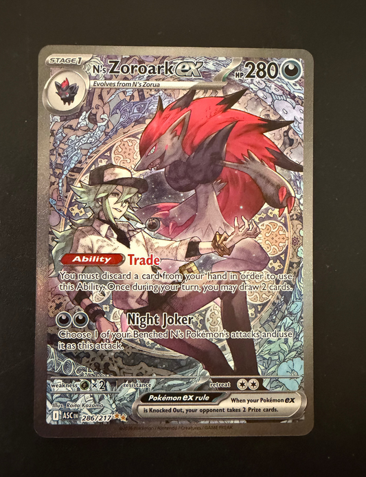 ASCENDED HEROES N'S ZOROARK 286/217 PK1392