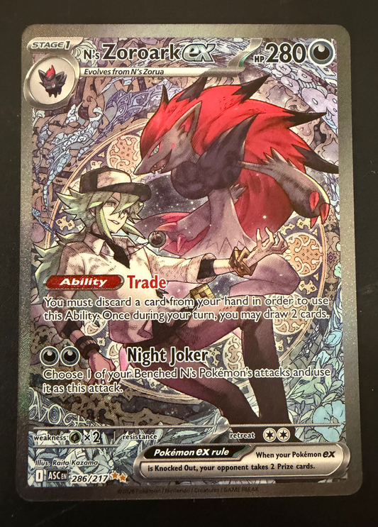 ASCENDED HEROES N'S ZOROARK 286/217 PK1394
