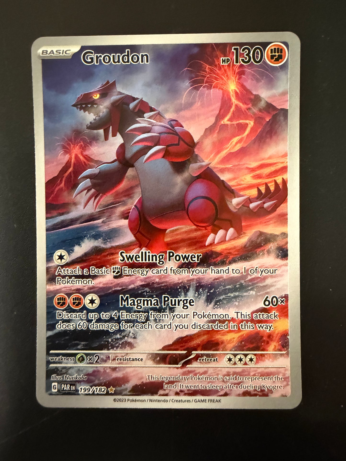 PARADOX RIFT GROUDON 199/182 PK1395
