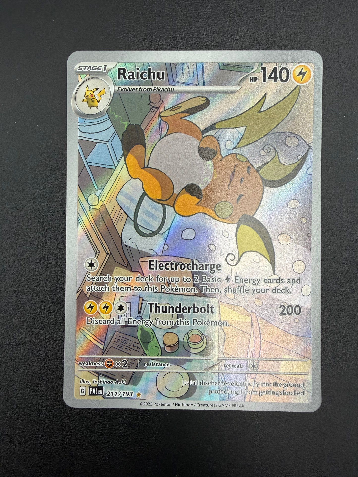 PALDEA EVOLVED RAICHU 211/193 PK1400