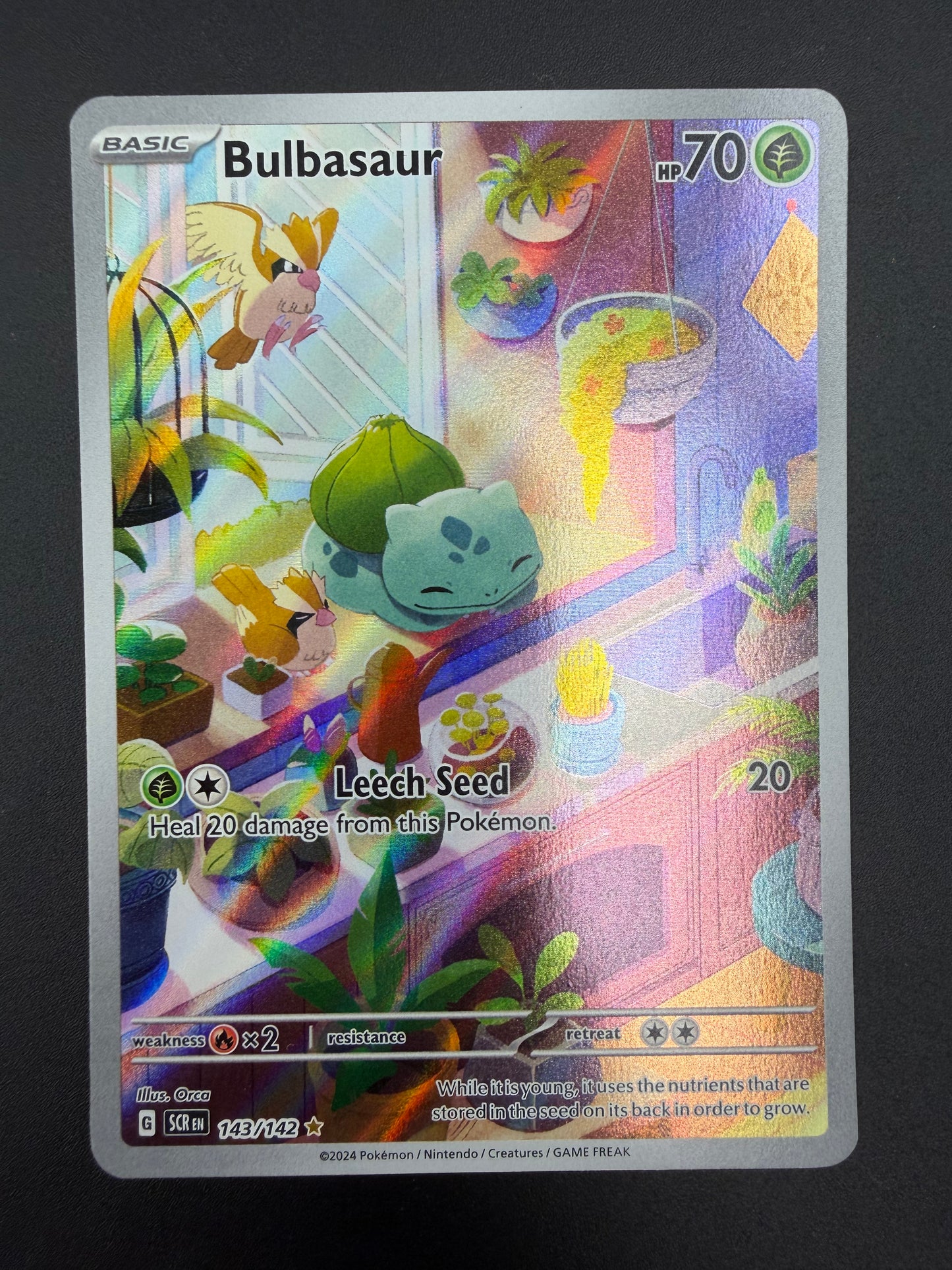 STELLAR CROWN BULBASAUR 143/142 PK1413