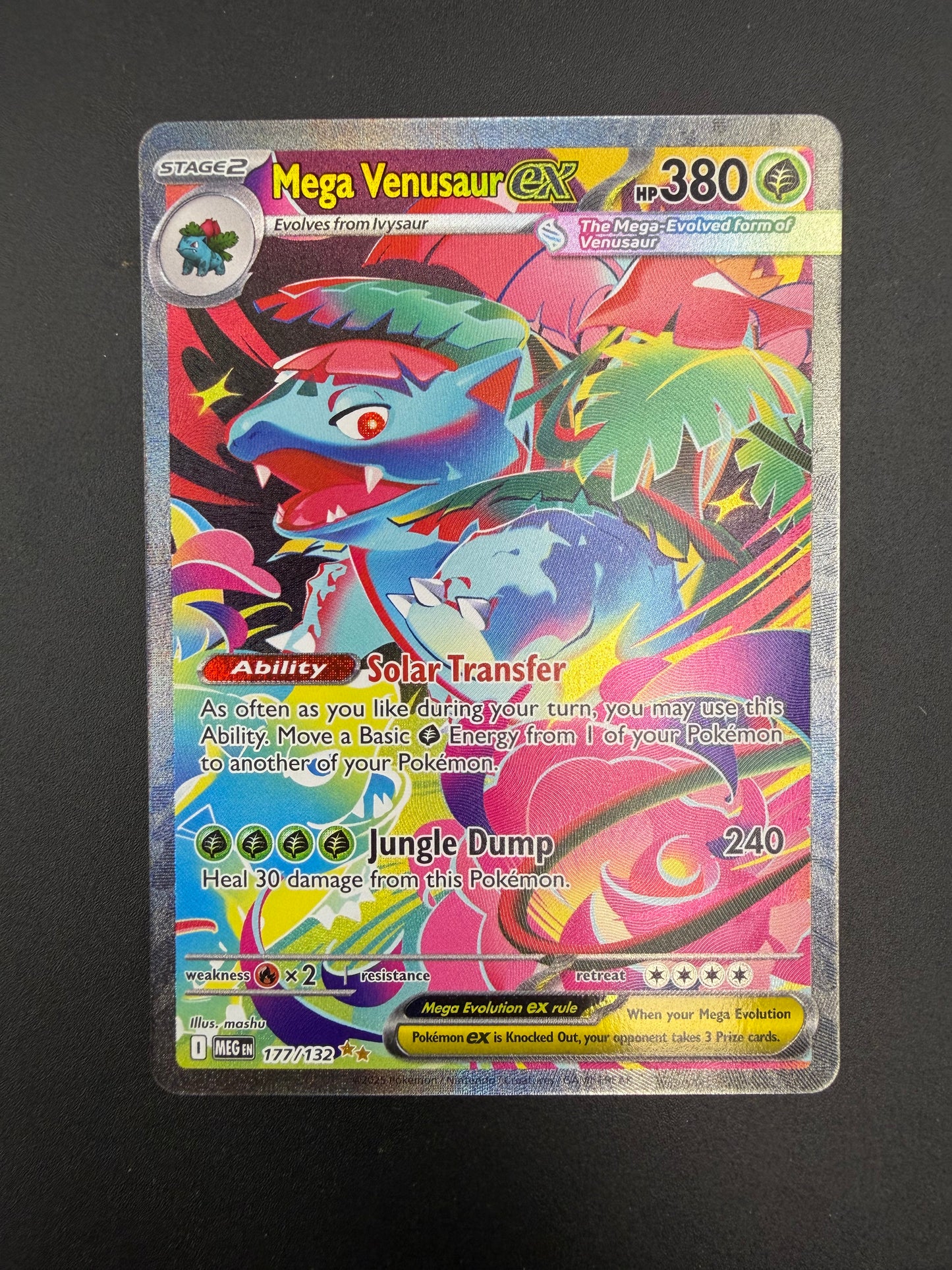 MEGA EVOLUTION MEGA VENUSAUR 177/132 PK1417