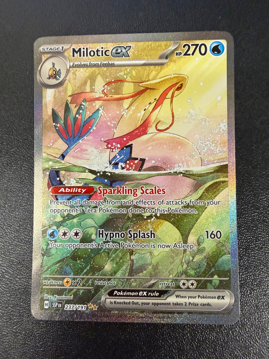 SURGING SPARKS MILOTIC EX 237/191 PK1742 RAW