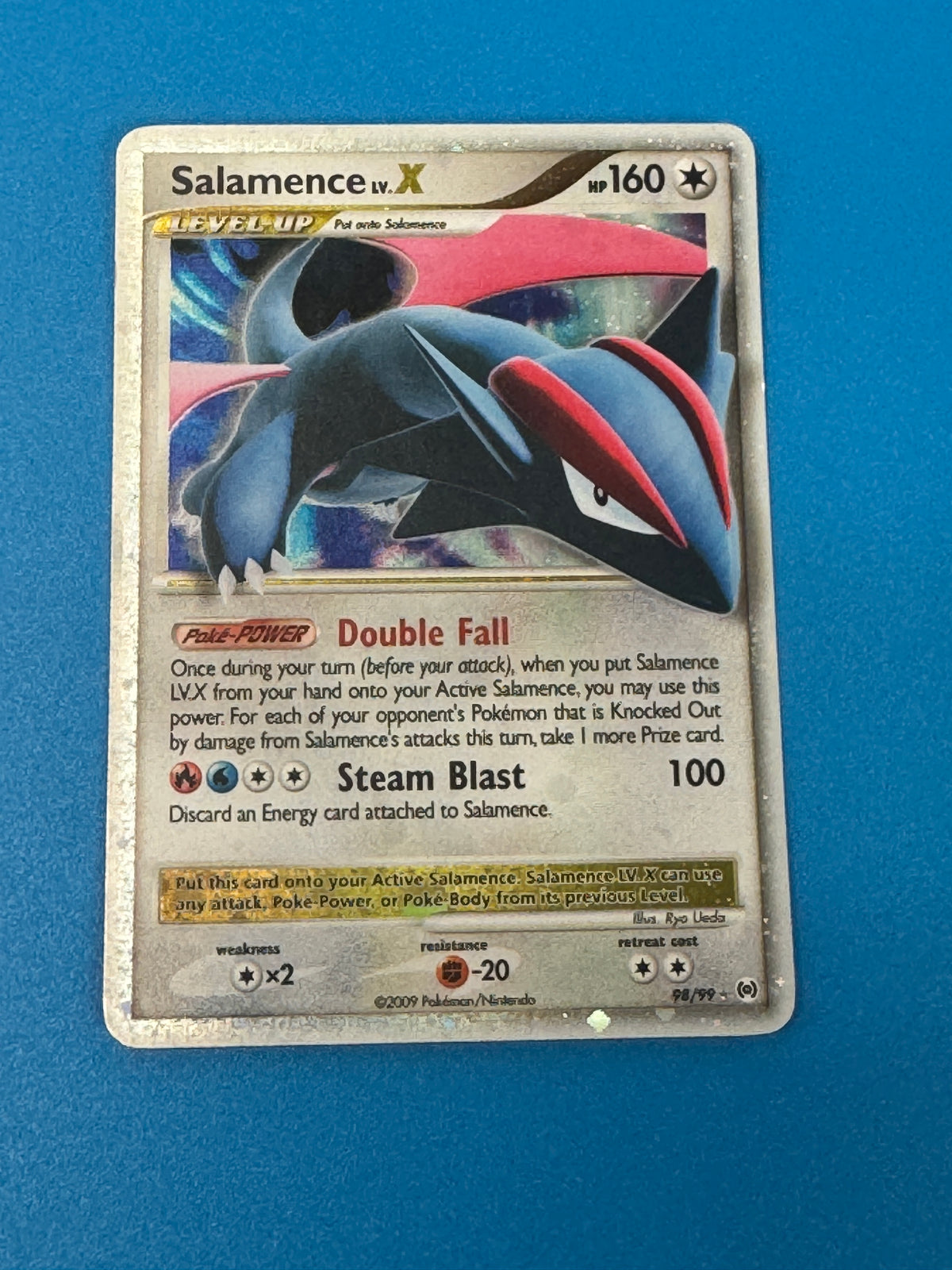 POKEMON ARCEUS SALAMENCE LV. X  98/99  PK1712