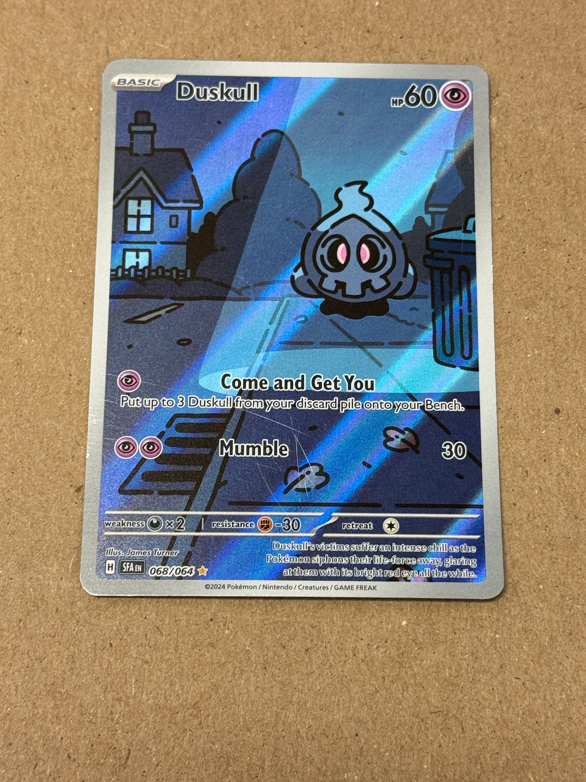 SHROUDED FABLE DUSKULL 068/064  RAW  PK1427