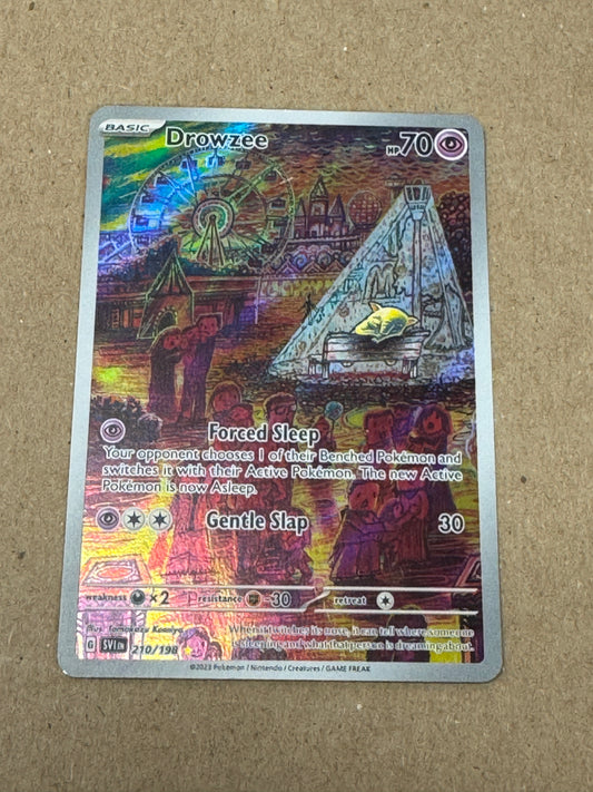 SCARLET & VIOLET DROWZEE  210/198  RAW  PK1450