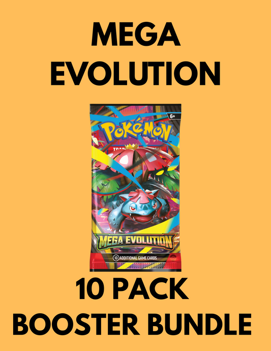 MEGA EVOLUTION 10 PACK BOOSTER PACK BUNDLE