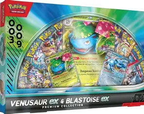 Venusaur ex & Blastoise ex Premium Collection **DAILY DEAL**