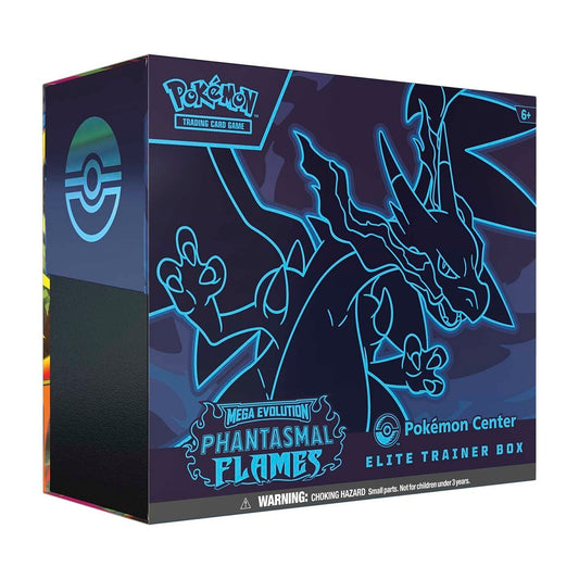 PHANTASMAL FLAMES SEALED POKEMON CENTER ELITE TRAINER BOX