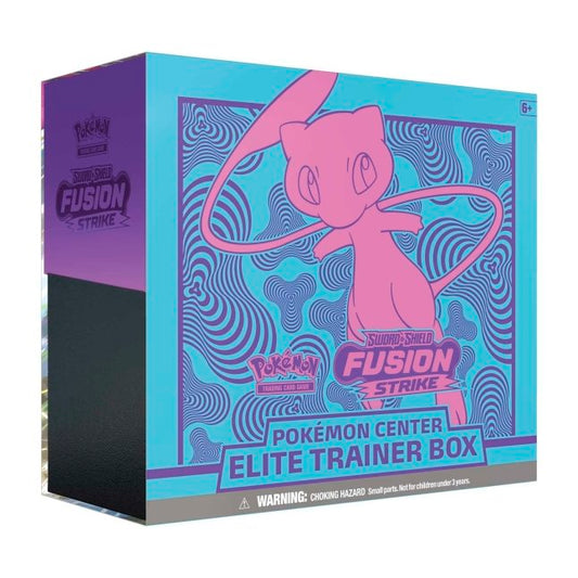 FUSION STRIKE POKEMON CENTER ELITE TRAINER BOX