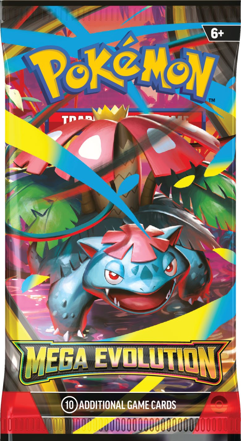 MEGA EVOLUTION BOOSTER PACK (10 CARDS)
