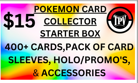 $15 POKEMON COLLECTOR STARTER BOX