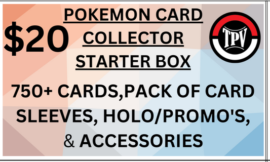 $20 POKEMON COLLECTOR STARTER BOX