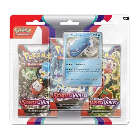 SCARLET VIOLET 3-PACK BLISTER PACK