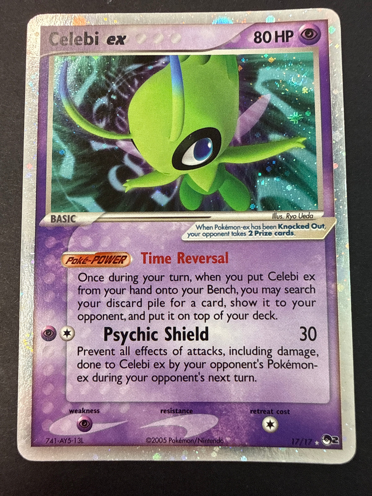 POP Series 2 Celebi ex [Holo] #1/17 (Single card *PK1975*)