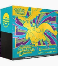ASCENDED HEROES ELITE TRAINER BOX POKEMON CENTER *DASILY DEAL*