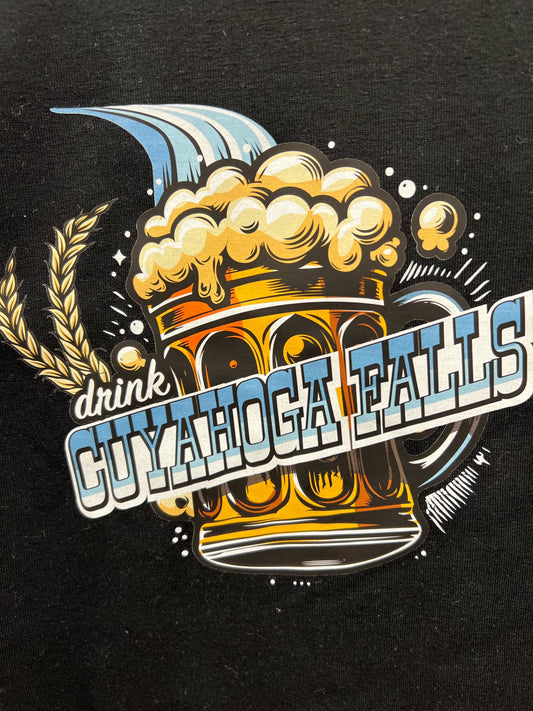 CUYAHOGA FALLS DRINK T-SHIRT