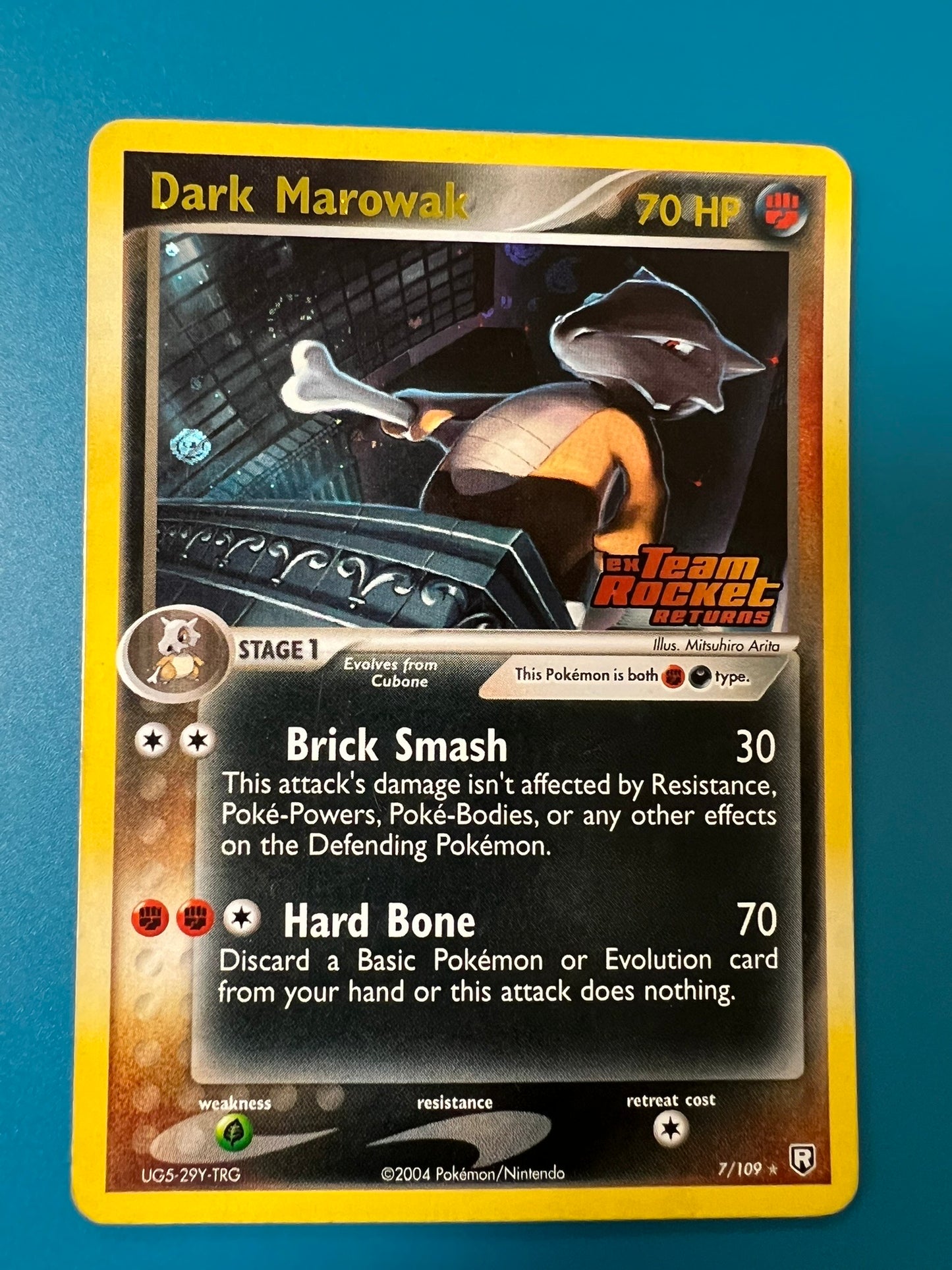 DARK MAROWAK 7/109 TEAM ROCKET RETURNS PK1192 UNGRADED