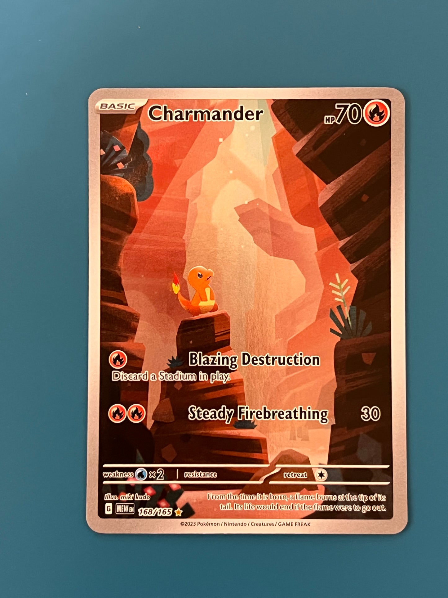 CHARMANDER 168/165 151 PK1195 UNGRADED