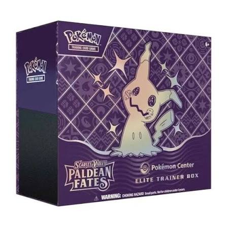 PALDEAN FATES POKEMON CENTER ELITE TRAINER BOX *DAILY DEAL*