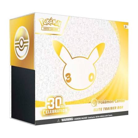 30TH CELEBRATIONS POKEMON CENTER ELITE TRAINER BOX *DAILY DEAL*