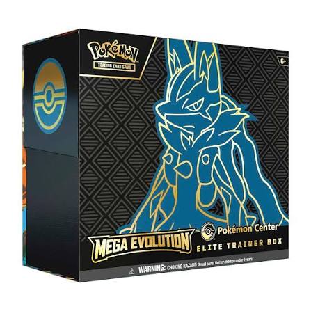 MEGA EVOLUTION POKEMON CENTER ELITE TRAINER BOX (STYLES MAY VARY) *DAILY DEAL*