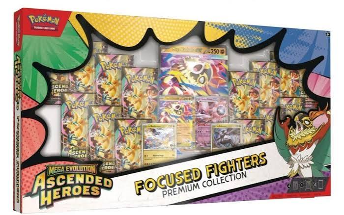 Ascended Heroes Focused Fighters Premium Collection Box **DAILY DEAL**