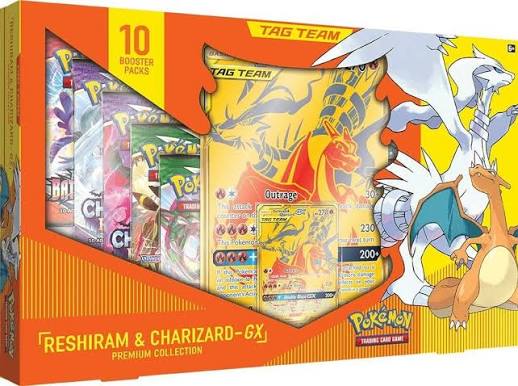 RESHIRAM AND CHARIZARD GX PREMIUM COLLECTION *DAILY DEAL*
